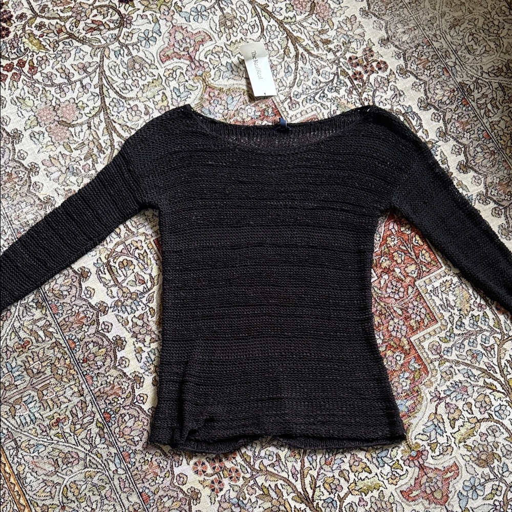 Splendid webbed small cuffed sweater size 2